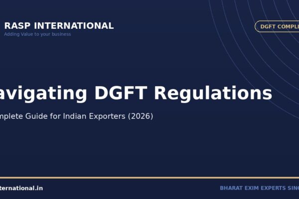 Navigating DGFT Regulations 2026
