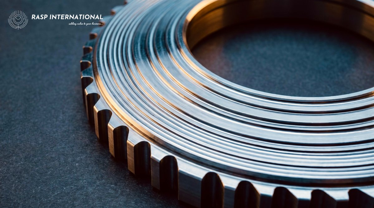 CNC machined titanium turbine component representing India's precision engineering and manufactured goods export sector
