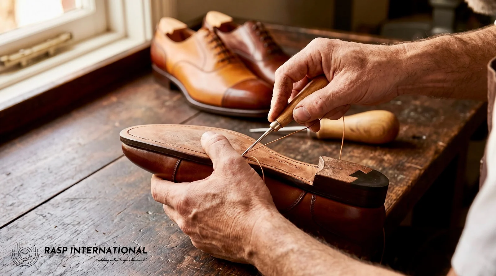 Agra leather footwear artisan, the sector example used for India Oman CEPA Rules of Origin