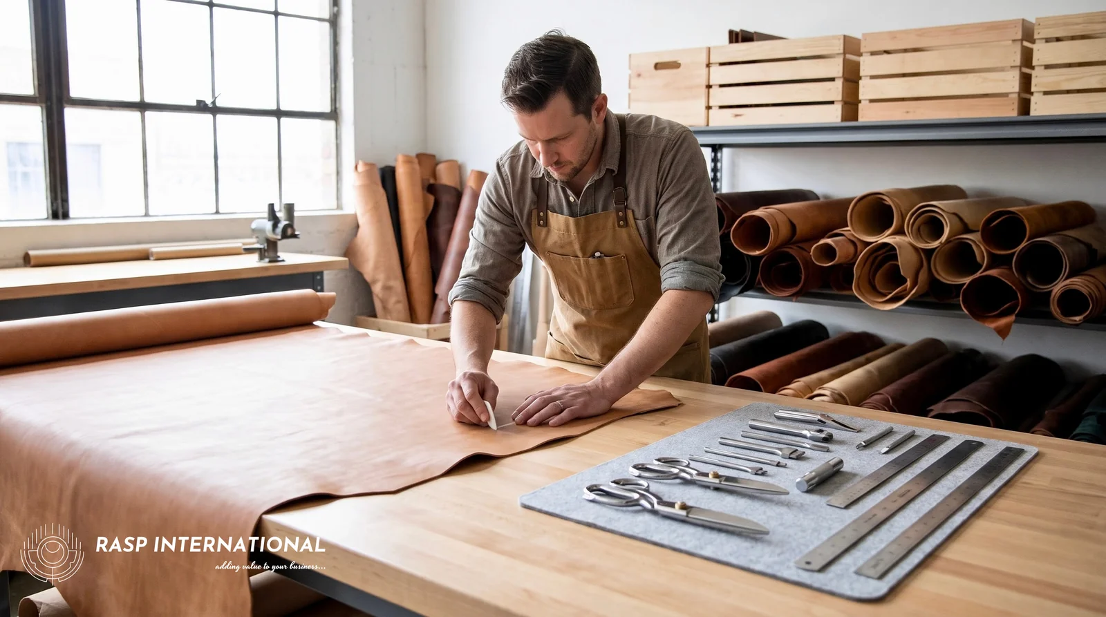 Raw leather hide being processed, the transformation that satisfies CETA Rules of Origin