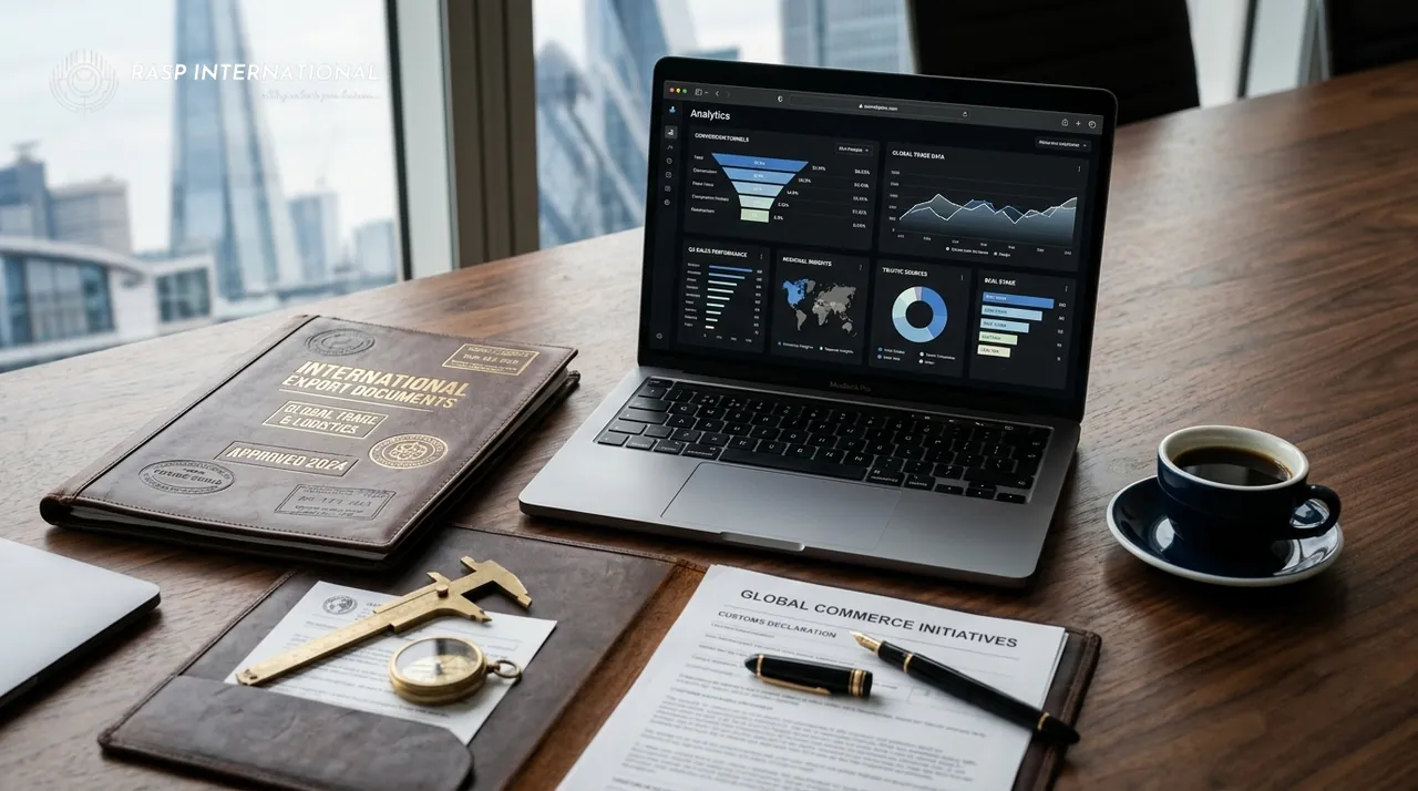 Conversion Funnels and Export Commerce Analytics Desk - Rasp International