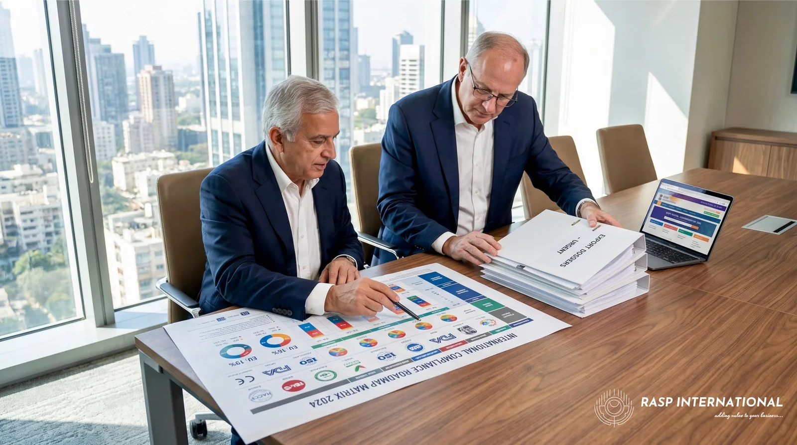 Export directors reviewing multi-market certification strategy under DGFT TRACE scheme
