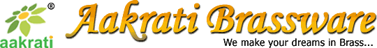 Aakrati Brassware logo, a client of Rasp International