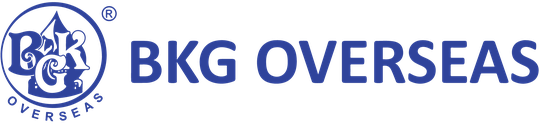 BKG Overseas logo, a client of Rasp International