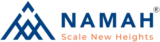 Namah International logo, a client of Rasp International